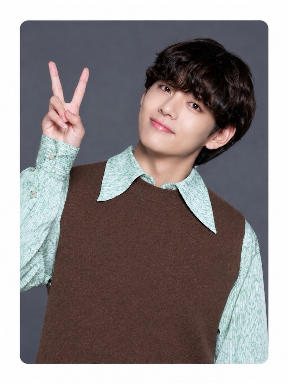 BTS 2021 MUSTER SOWOOZOO MINI PHOTO CARD V 6/8 - BRAND NEW